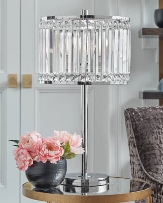 Gracella Table Lamp - Chrome - Gallery Image 1